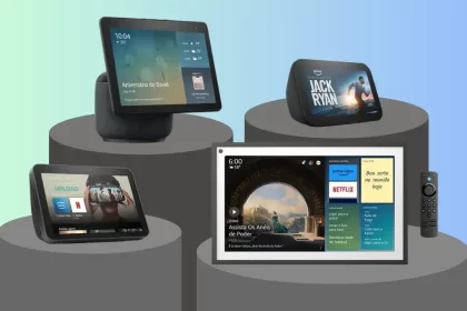 Comparativo dos dispositivos Echo Show