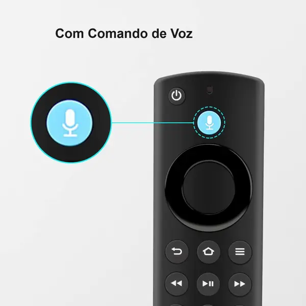 Controle Comandos de voz Alexa, Fire Stick