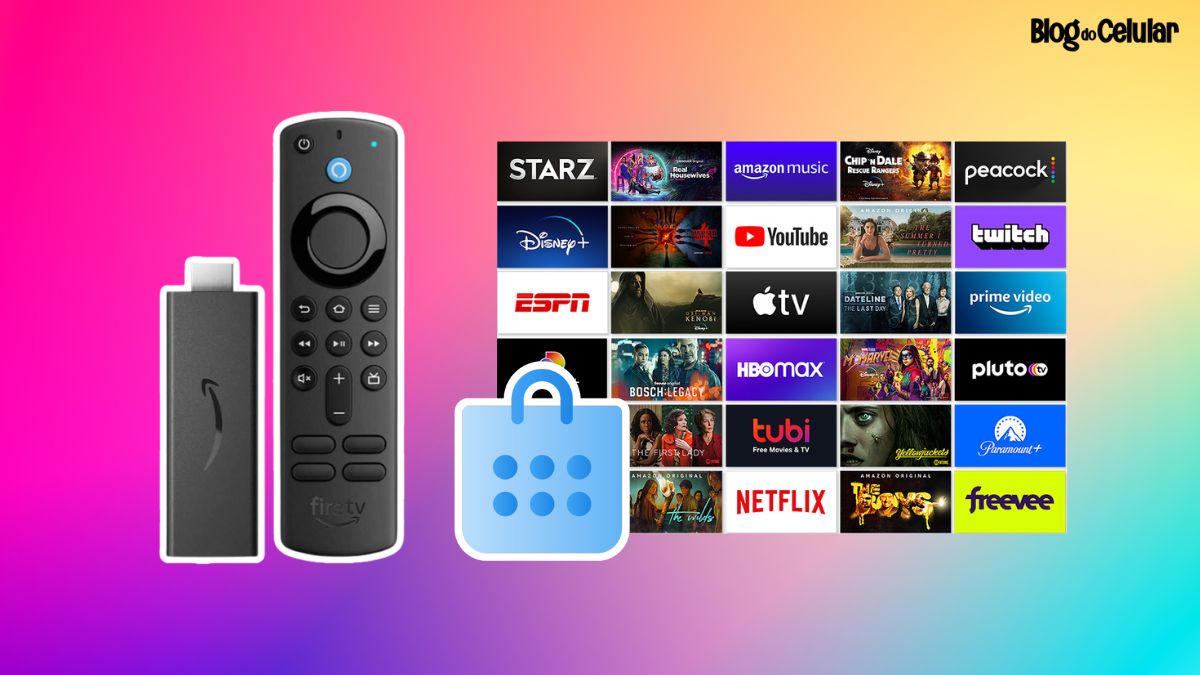 Quais serviços de streaming são compatíveis com o Fire TV Stick